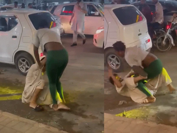 Viral Video Shows Alleged Fare Dispute Between Foreign Woman and Taxi Driver in Rawalpindi