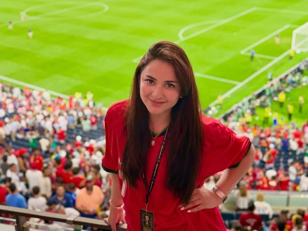 Yumna Zaidi Watches Cristiano Ronaldo’s Reported Final World Cup Match From Stadium