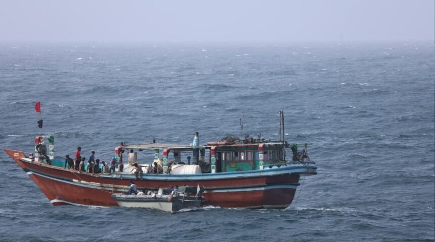 Pakistan Navy Rescues 19 Pakistani, Iranian Fishermen Stranded Near Gwadar