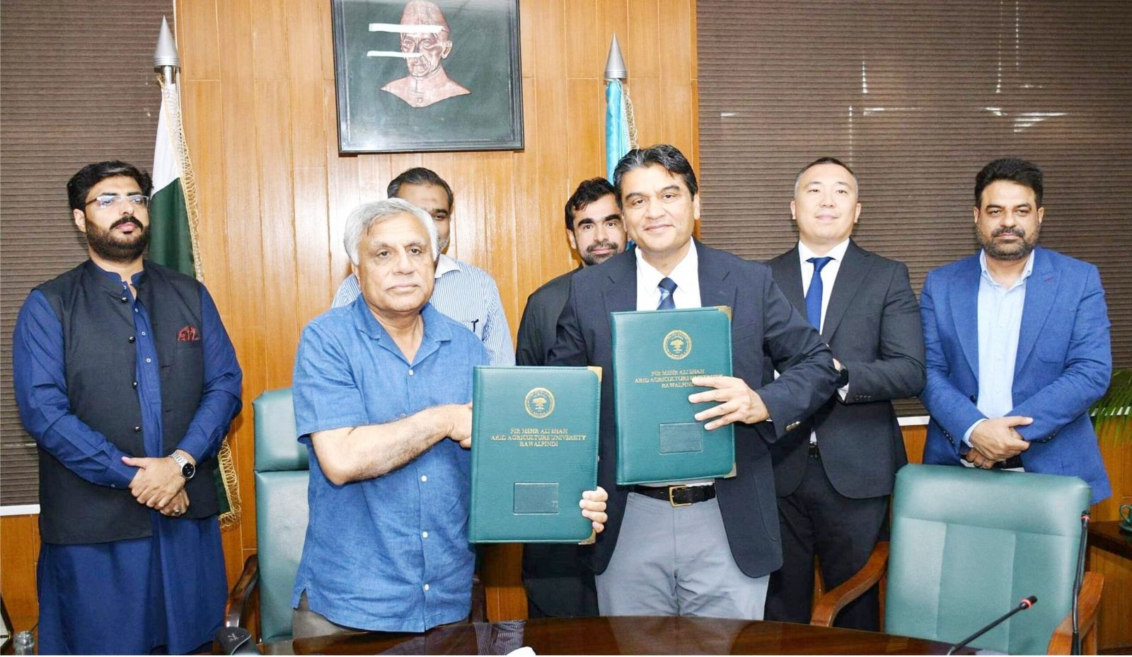 Arid University, Nazarbayev University Sign MoU to Boost Research and Academic Cooperation