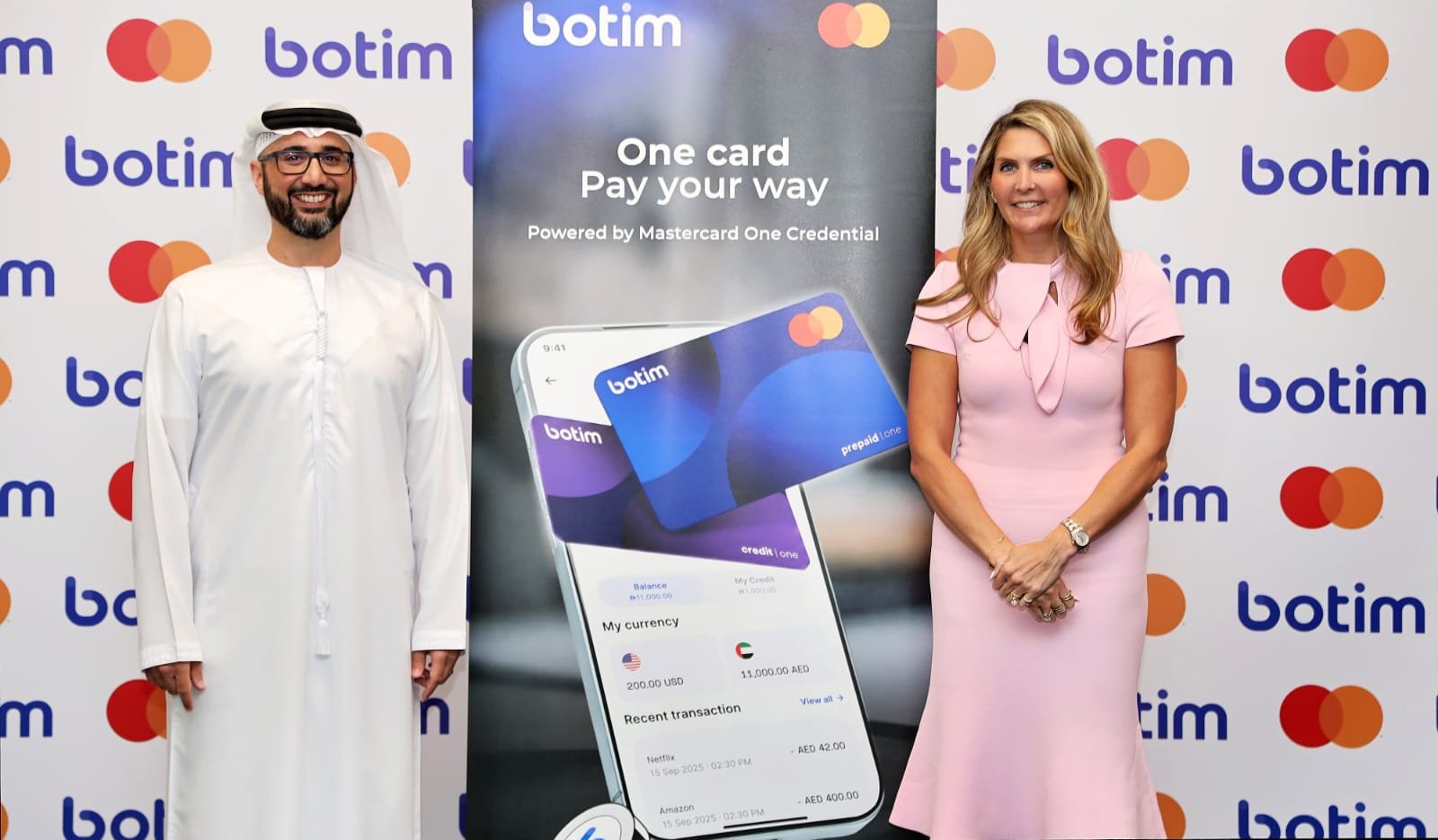 Botim, Mastercard Launch Region’s First One Credential Card in UAE