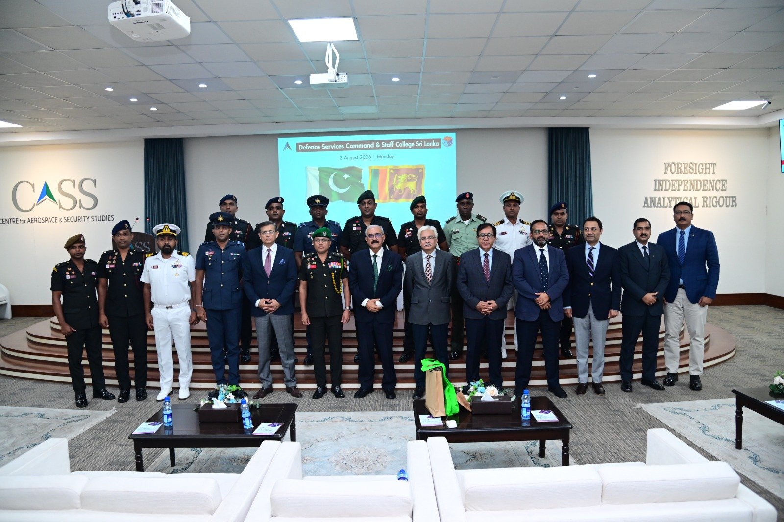 Pakistan, Sri Lanka Discuss Future Warfare, Defence Technology Cooperation at CASS Islamabad