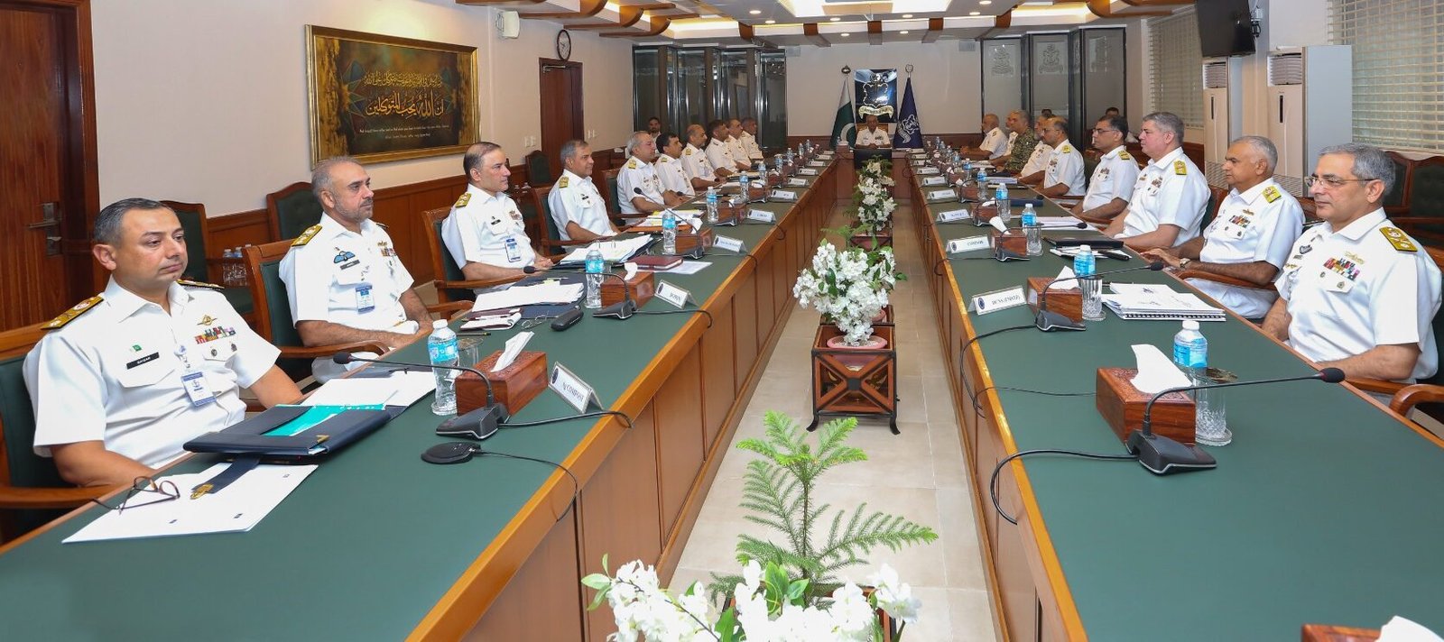 Pakistan Navy Reviews Maritime Threats, Readiness at Command & Staff Conference
