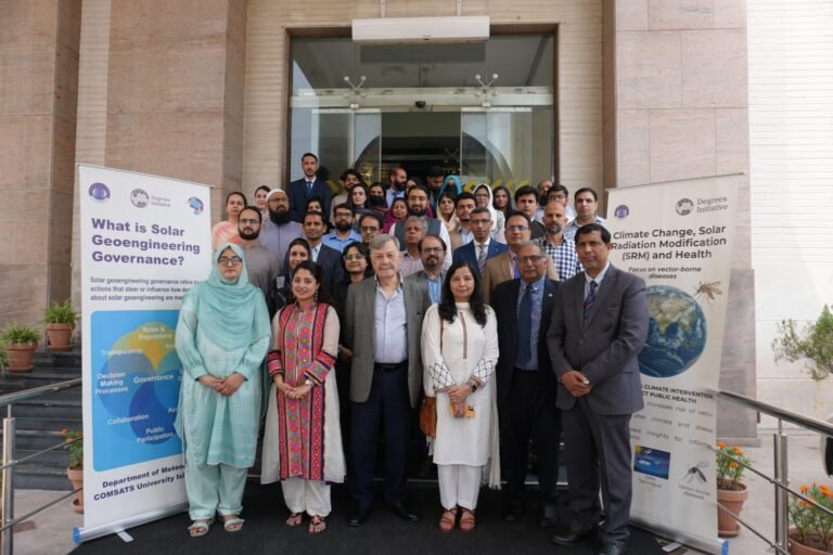 CUI Brings Researchers, Policymakers Together on Solar Radiation Modification CUI workshop in Islamabad discusses Solar Radiation Modification research, climate risks and health impacts in Pakistan