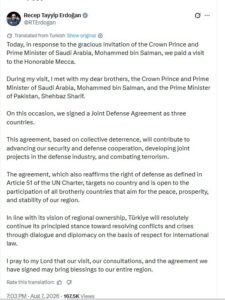 Erdoğan Says Makkah Defence Pact Is Not Against Any Country, Open to Friendly States Erdoğan Says Makkah Defence Pact Is Not Against Any Country, Open to Friendly States