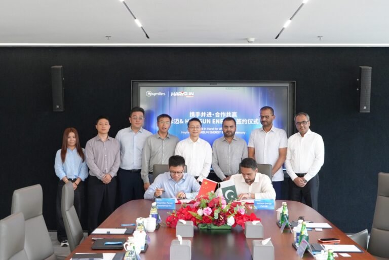 Hoymiles and Harisun Energy sign partnership to expand solar inverter and energy storage solutions in Pakistan