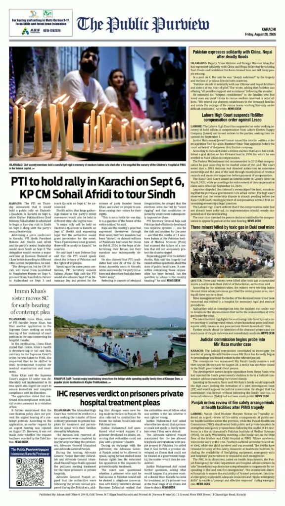 28-08-2026 Karachi