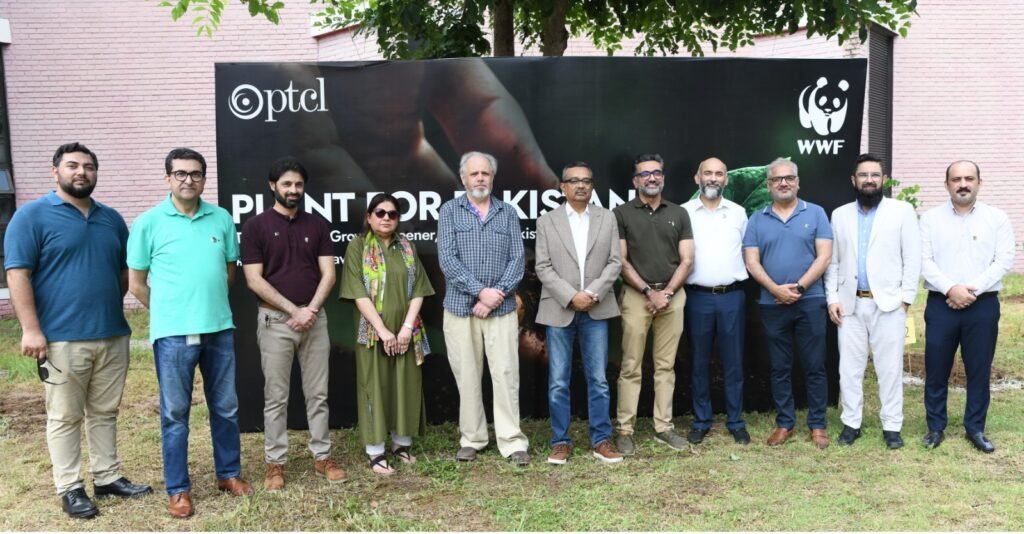 PTCL, WWF Launch ‘Plant for Pakistan’ Tree Plantation Drive in Islamabad PTCL and WWF-Pakistan officials participate in Plant for Pakistan tree plantation drive at PTCL Training Academy Islamabad