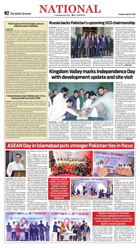 22-08-2026 Peshawar