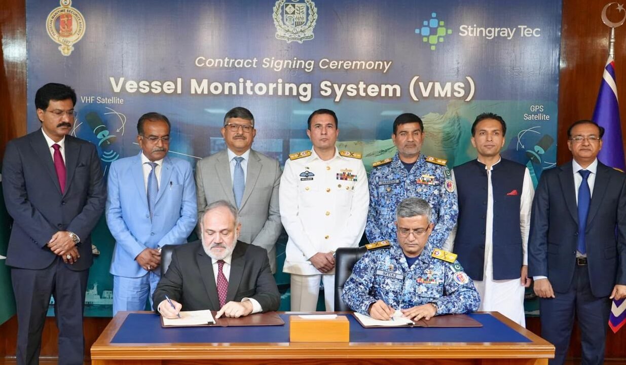 Pakistan Maritime Security Agency Signs Landmark Vessel Monitoring System Contract for Fishing Fleet