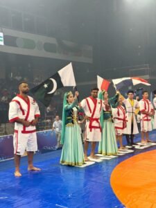 Pakistan wrestlers compete at Qazaq Kuresi World Championship in Baku