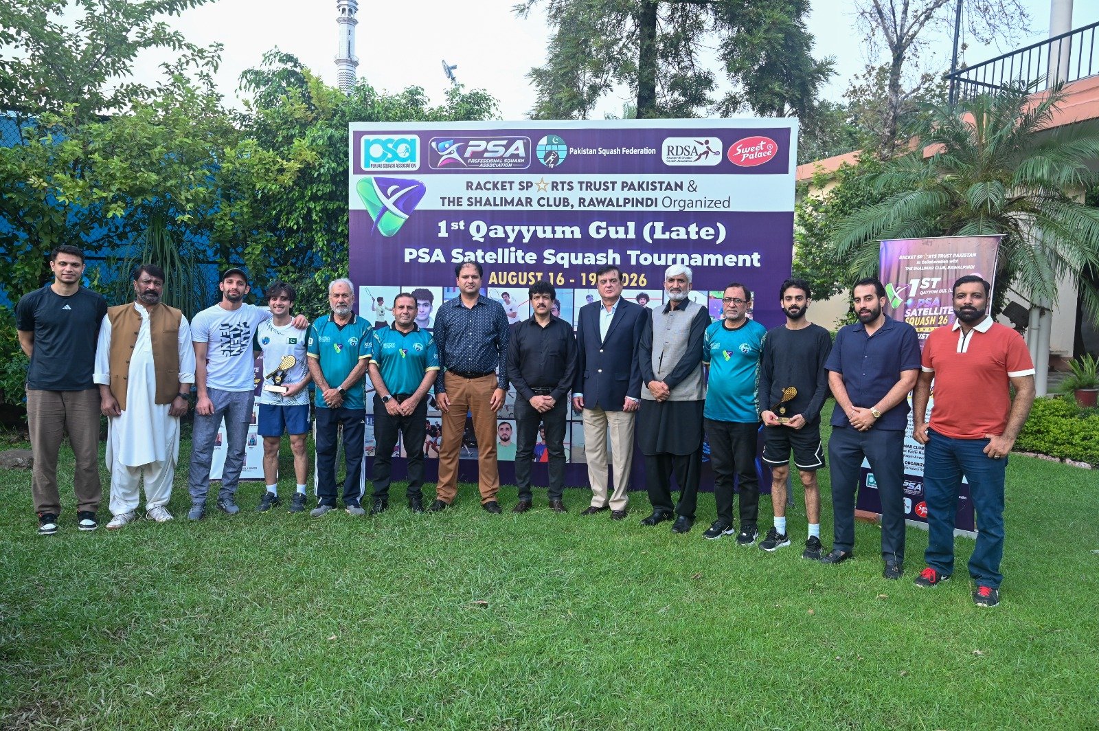 Qayyum Gul PSA Satellite squash tournament concludes in Rawalpindi