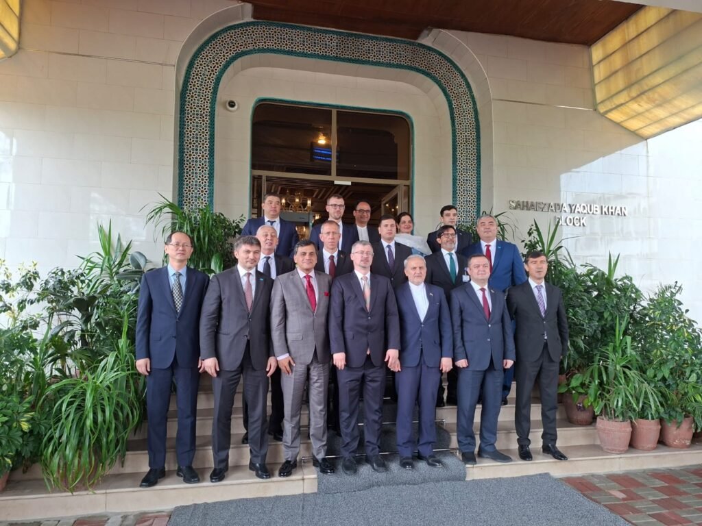 Russian Ambassador Albert Khorev attends an SCO meeting in Islamabad ahead of Pakistan’s upcoming chairmanship of the organisation.