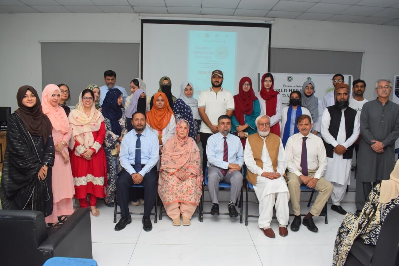 PAEM, Hamdard Hold Seminar to Raise Hepatitis Awareness on World Hepatitis Day