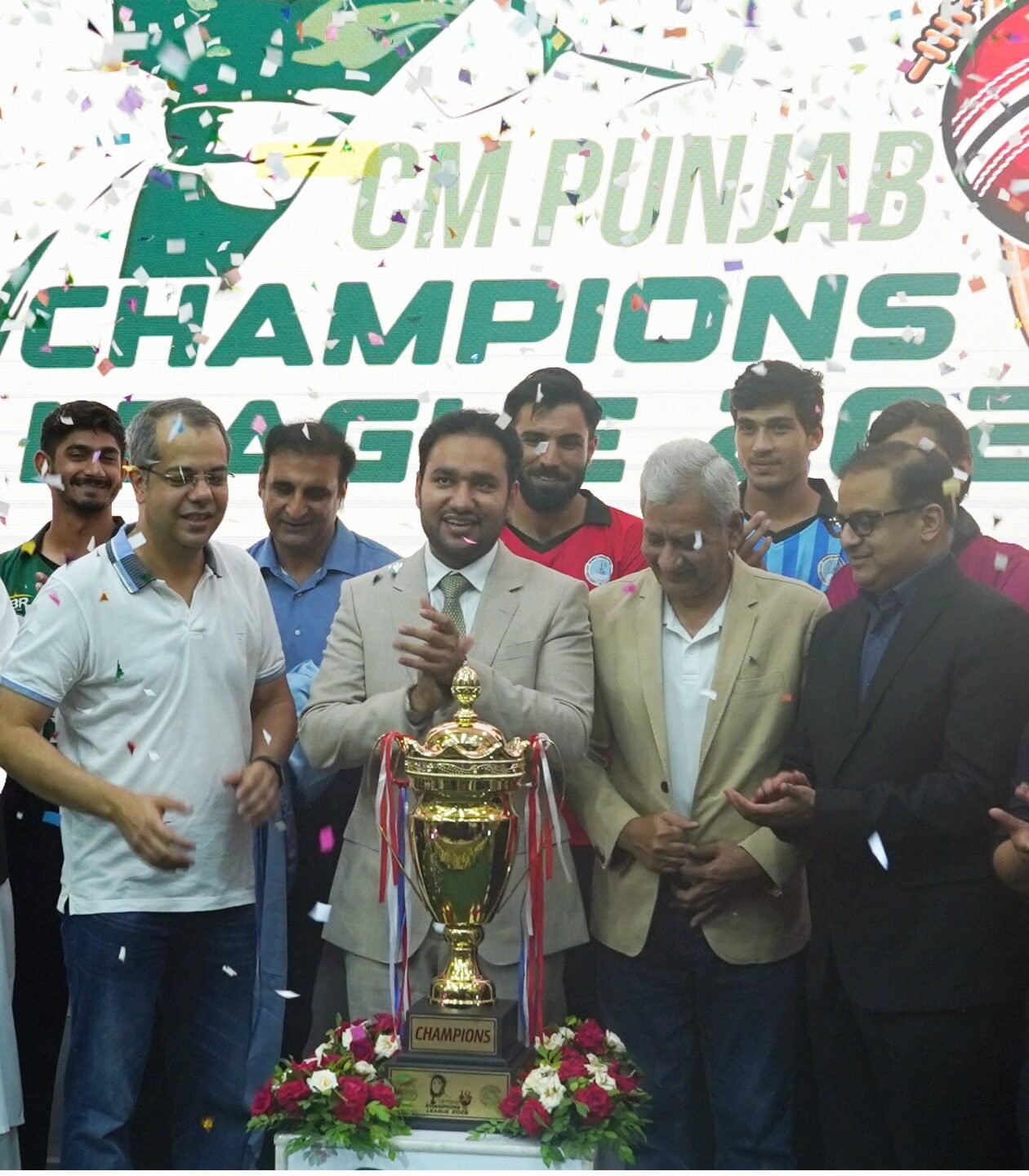 CM Punjab Champions League Trophy Unveiled Ahead of Pakistan’s Biggest Provincial Cricket Event