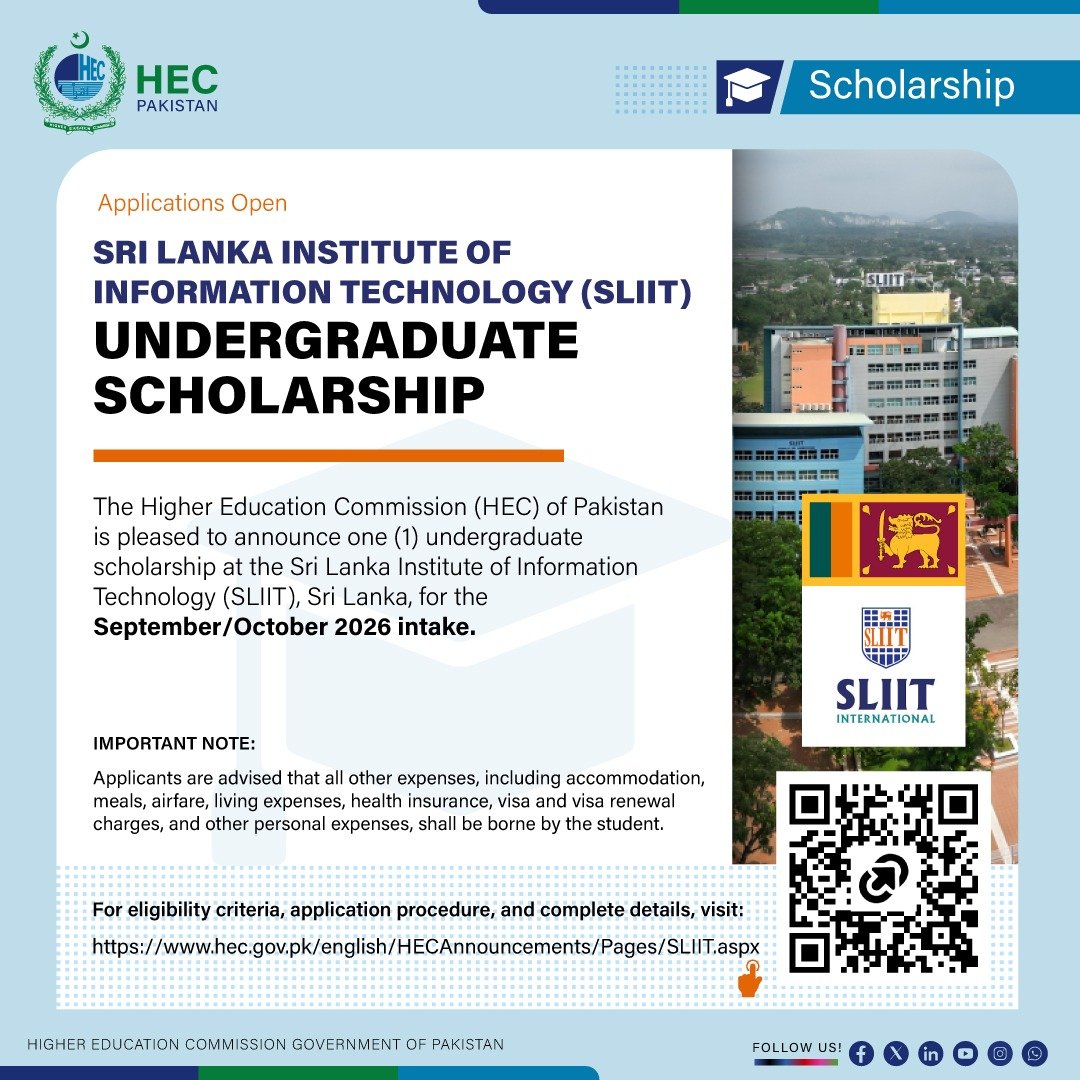 Dreaming of Studying Abroad? HEC Opens Applications for Sri Lanka Scholarship