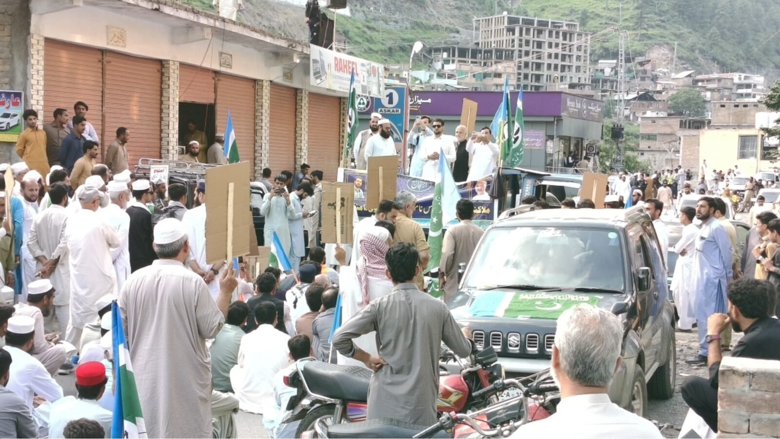 Shangla Comes to a Standstill as Strike Protests Inflation and New Taxes
