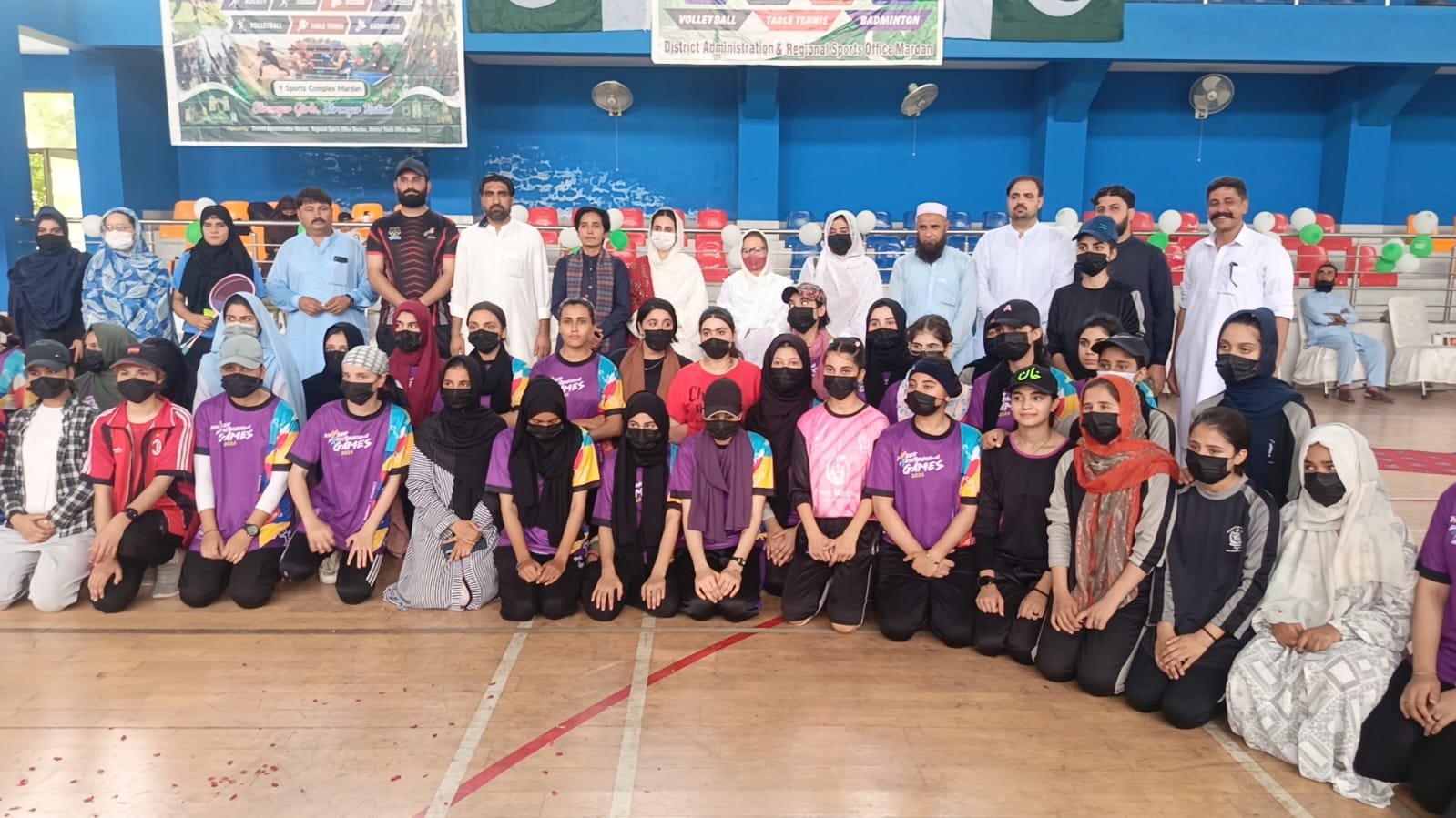 Mardan Hosts Independence Day Female Sports Festival