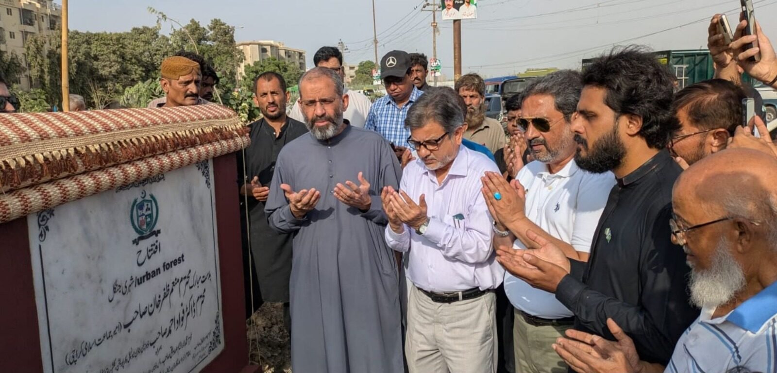 Reclaimed Land in Karachi Turned Into Urban Forest