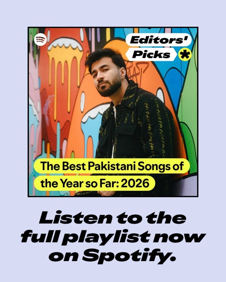 Spotify Picks Pakistan’s Top Songs of 2026 So Far