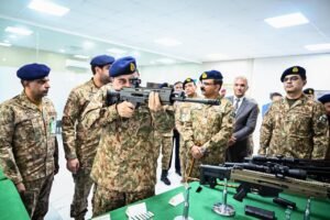 Asim Munir Reviews POF Wah’s Defence Production Asim Munir Reviews POF Wah’s Defence Production