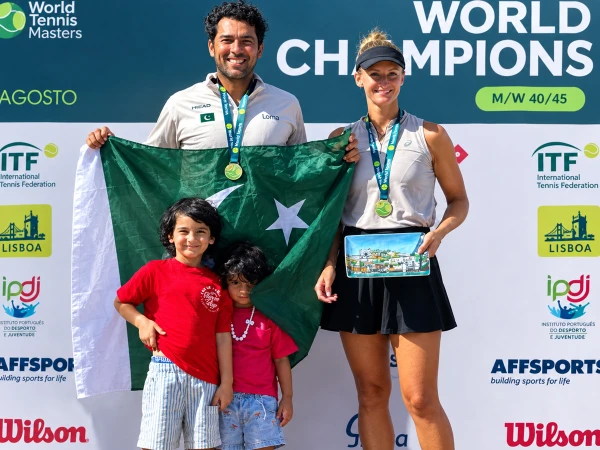 Pakistan Wins Four Tennis Medals Aisam-ul-Haq Qureshi helps Pakistan win four medals at the ITF Masters World Championships in Lisbon.