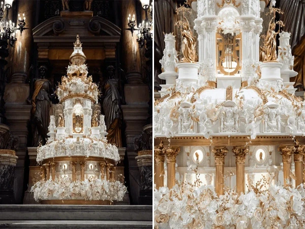 500kg Wedding Cake Stuns at Saudi Wedding