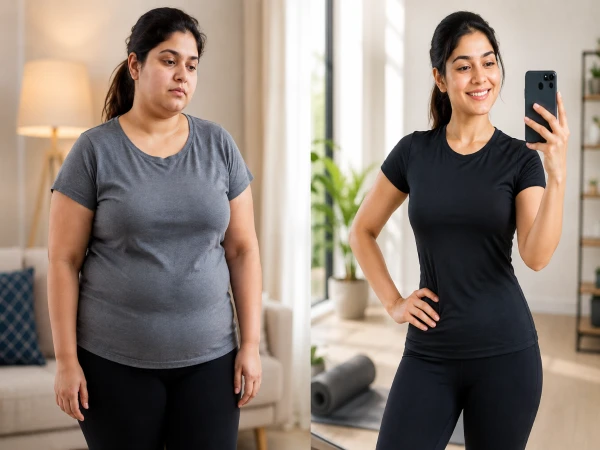 Indian Influencer Shares How She Lost 9kg in 8 Weeks How Did She Lose 9kg in Just 8 Weeks?