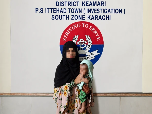 Missing Mother and 2-Month-Old Daughter Recovered in Karachi