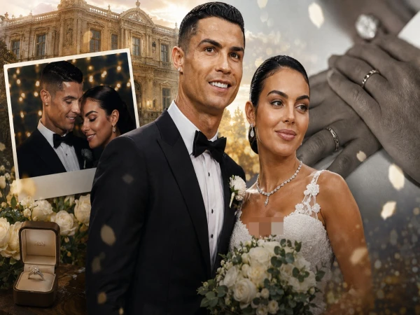 Ronaldo & Georgina Finally Tie the Knot