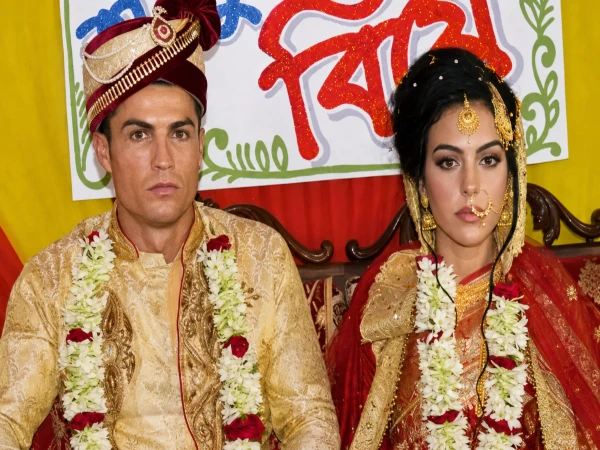 Desi Wedding’ Images of Cristiano Ronaldo and Georgina Rodríguez Go Viral