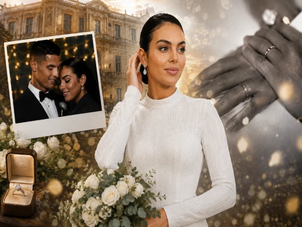 Georgina’s Minimalist Bridal Look Steals the Spotlight