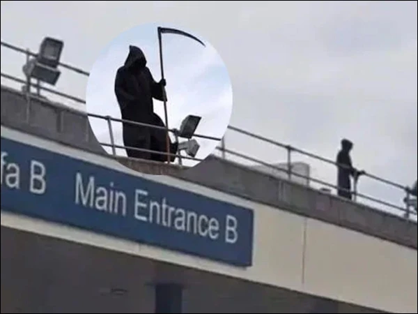 ‘Grim Reaper’ Stunt on Hospital Roof Ends in Arrest and Fine
