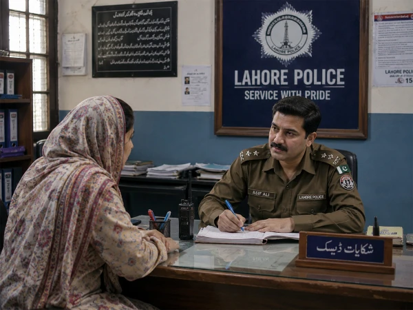 Lahore Police Announces New Rules for Women at Police Stations A Lahore Police station illustrating the new SOPs regarding women at police stations after sunset.