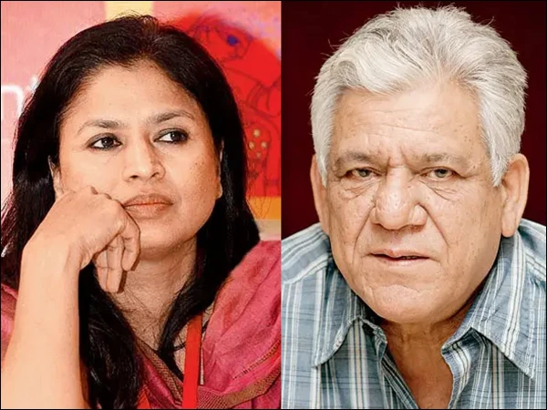 Om Puri's First Wife Seema Kapoor Makes Shocking Claims About Their Marriage Late Bollywood actor Om Puri with his first wife Seema Kapoor