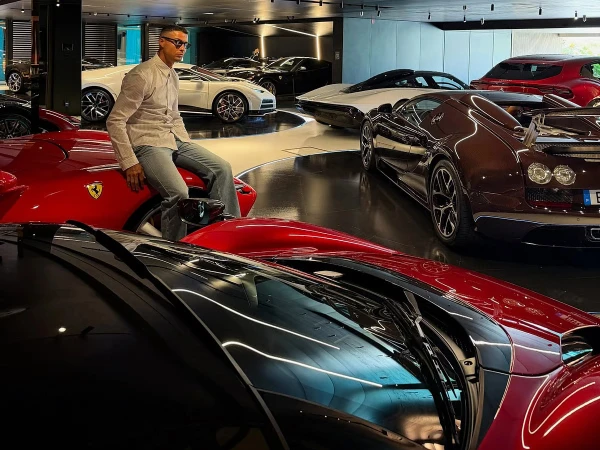 Ronaldo Shows Off His Rs8 Billion Dream Garage