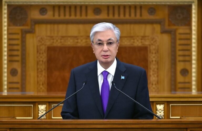 Kazakhstan President Kassym-Jomart Tokayev addresses the opening session of the new unicameral Kurultai and outlines major political reforms.