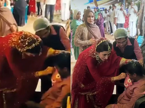 Bride Leaves Wedding Stage to Treat Sick Workers
