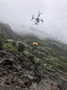 China steps up rescue efforts after massive mudslide strikes border port in Xizang China steps up rescue efforts after massive mudslide strikes border port in Xizang