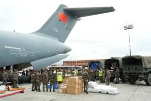 Third batch of Chinese emergency relief arrives in Nepal Third batch of Chinese emergency relief arrives in Nepal