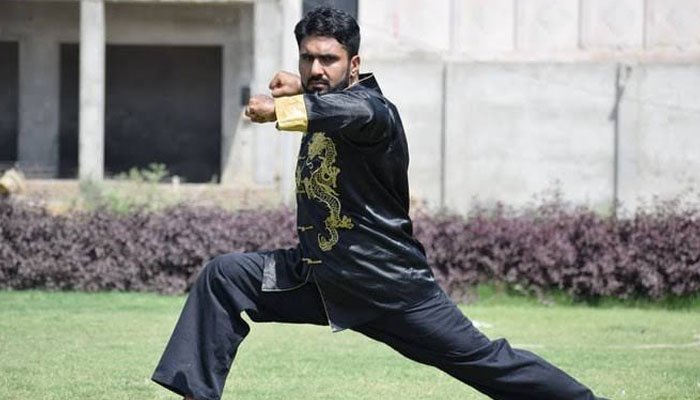 Pakistani martial artist Irfan Mehsud sets a Guinness World Record with 38 full-extension punches in one minute.