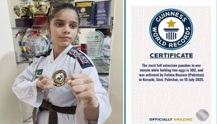Fatima Naseem Makes World Record History