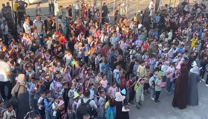 Gaza Children Return to Classrooms After Nearly Three Years