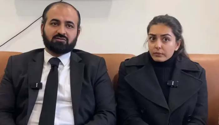 Imaan Mazari, Hadi Ali Video Link Appearance