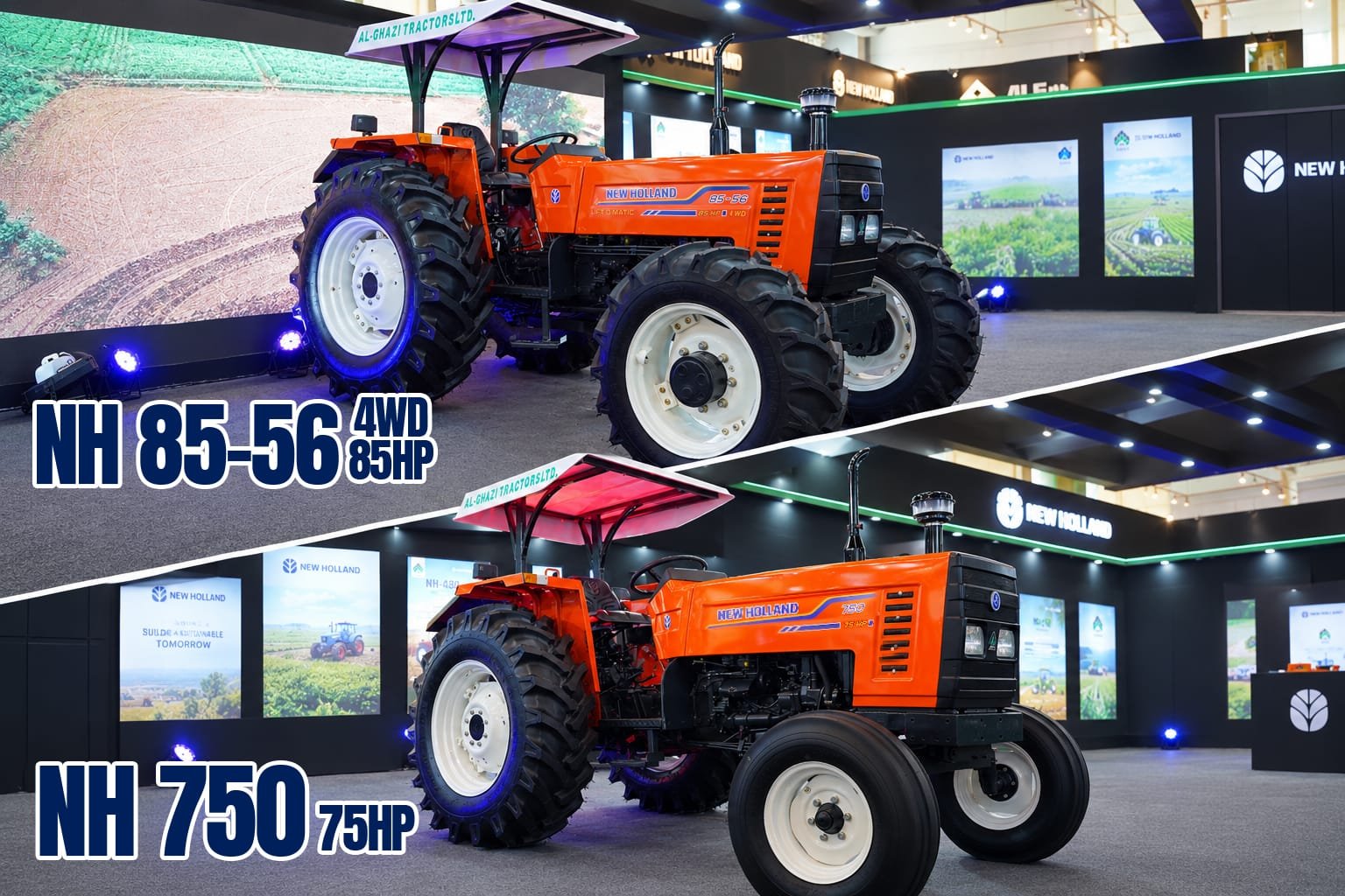 Al-Ghazi Tractors Launches NH 750, NH 85-56 at Pakistan Auto Show
