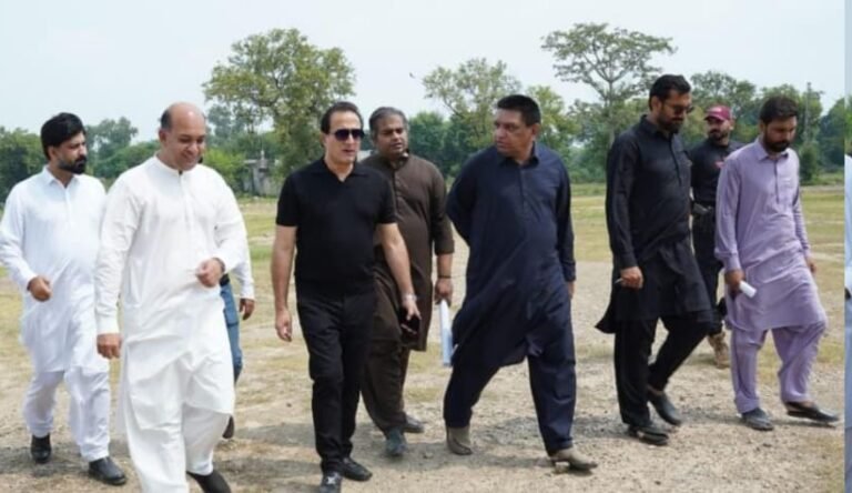 CBD Punjab CEO Imran Amin inspecting development work at Bab-e-Pakistan and NSIT City in Lahore