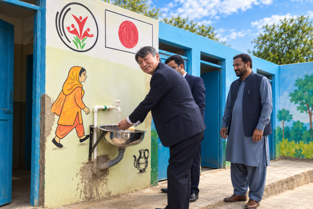Japan Supports Water and Sanitation Project in Flood-Affected Villages of Sindh Japan-supported water and sanitation project provides six RO plants and 82 facilities in flood-affected villages of Matiari, Sindh.