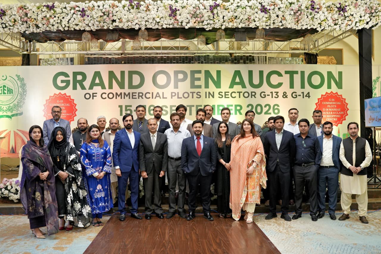 FGEHA Commercial Plot Auction Fetches Over Rs10bn on First Day