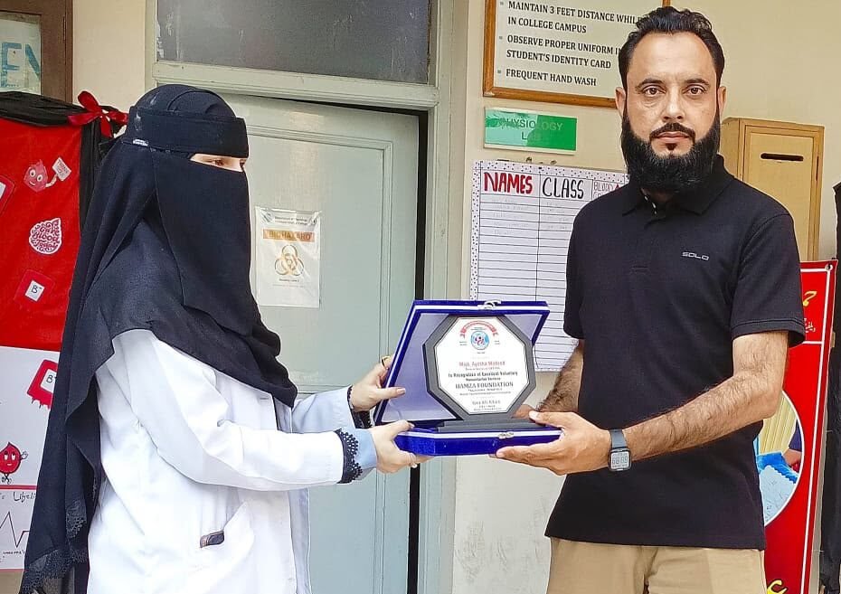 Hamza Foundation, Peshawar Medical College Hold Blood Drive For Thalassemia Patients