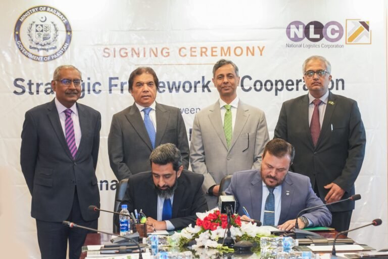 NLC, Pakistan Railways Sign Deal to Strengthen Freight and Logistics Network NLC and Pakistan Railways sign a strategic cooperation framework to strengthen freight transportation and integrated logistics in Pakistan.